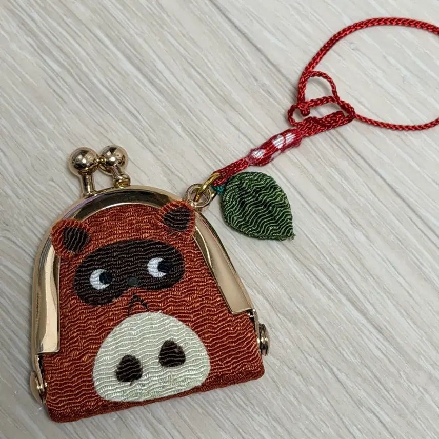 [BUNJANG] Omamori Coin Purse Keyring Assortment / 일본 오마모리 동전지갑 키링 교토 도쿄 수국 금붕어 고양이 너구리