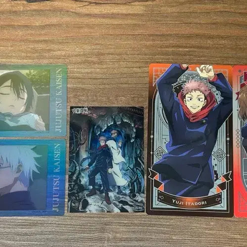 [BUNJANG] Jujutsu Kaisen Character Card Bundle Set / 주술회전 캐릭터 카드 일괄