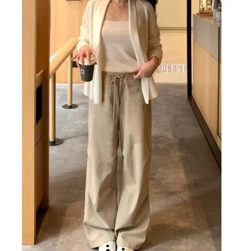 [BUNJANG] Wear Weather Roe Knit Set / 웨어웨더 로에 니트 셋업 새상품