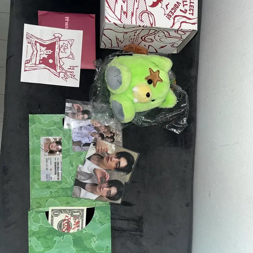 [SOLD OUT] 엔하이픈 성훈 보이스 인형 앨범 포카 일괄