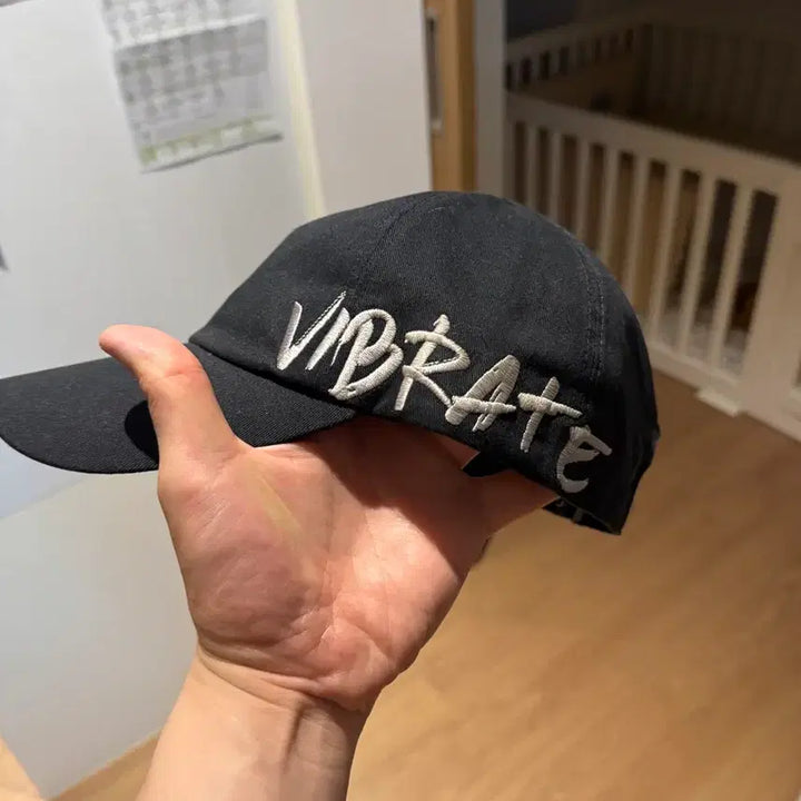 [BUNJANG] Vibrate Embroidered Logo Ball Cap / 바이브레이트 모자 판매