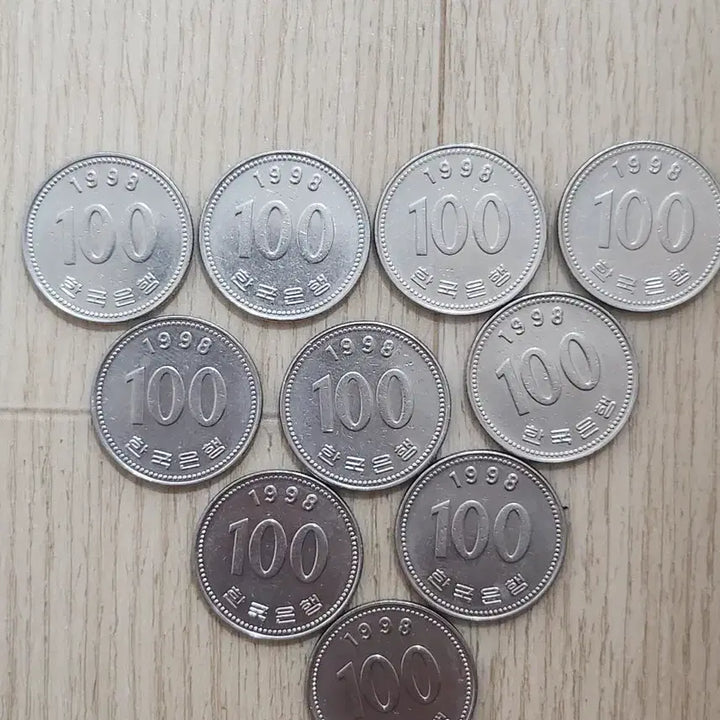 [BUNJANG] 1998 100 Won Coin / 특년도.1998년100주.준미품