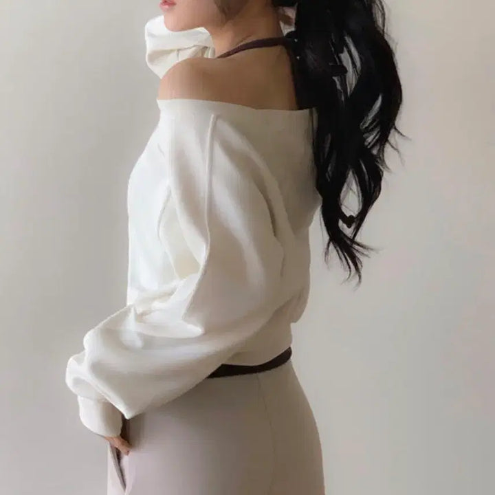 [BUNJANG] Benito Halter Neck Tank Top (Brown) / 베니토 홀터넥 나시(브라운)