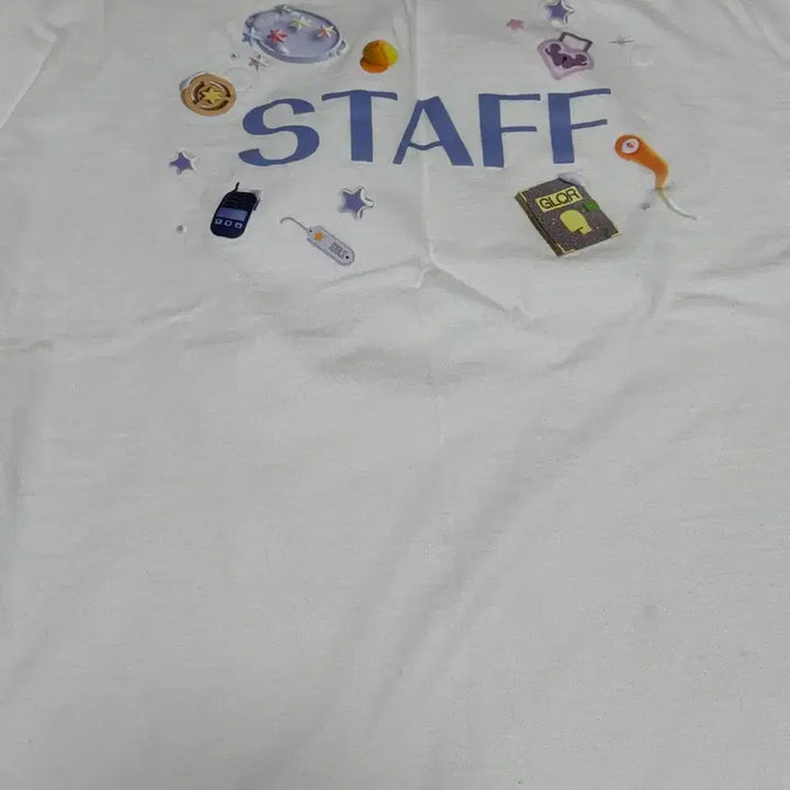 [BUNJANG] The Prism Pixelly Exhibition Staff T-Shirt / 더프리즘 픽셀리 전시회 티셔츠 옷