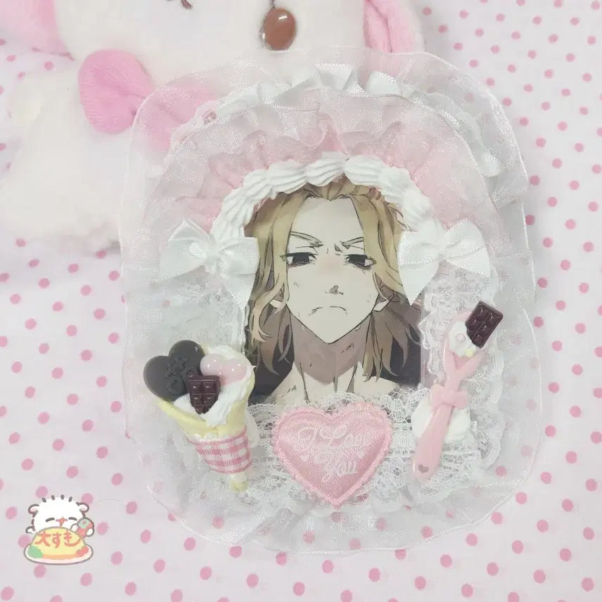 [BUNJANG] Crepe Lace Top Toploader Photocard Holder / 크레페 레이스탑꾸 탑로더 포카홀더 데코덴탑꾸