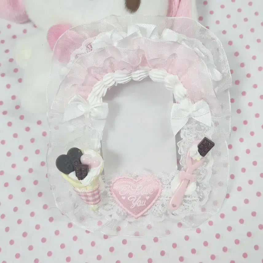 [BUNJANG] Crepe Lace Top Toploader Photocard Holder / 크레페 레이스탑꾸 탑로더 포카홀더 데코덴탑꾸