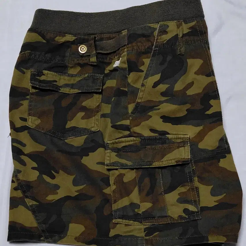 [BUNJANG] Billabong Vintage Camo Cargo Mini Skirt / [L] 빌라봉(Billabong) 빈티지 카모 카고 미니 스커트