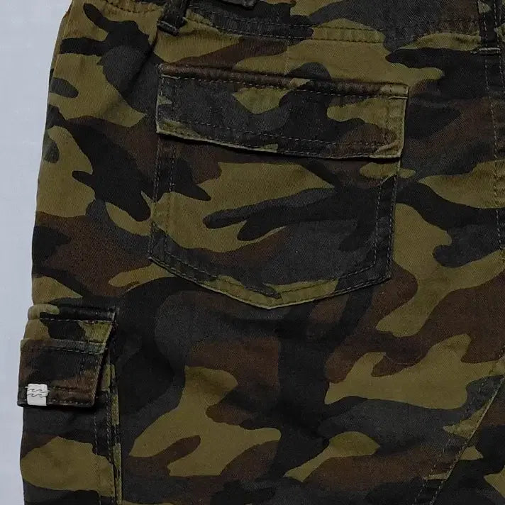 [BUNJANG] Billabong Vintage Camo Cargo Mini Skirt / [L] 빌라봉(Billabong) 빈티지 카모 카고 미니 스커트