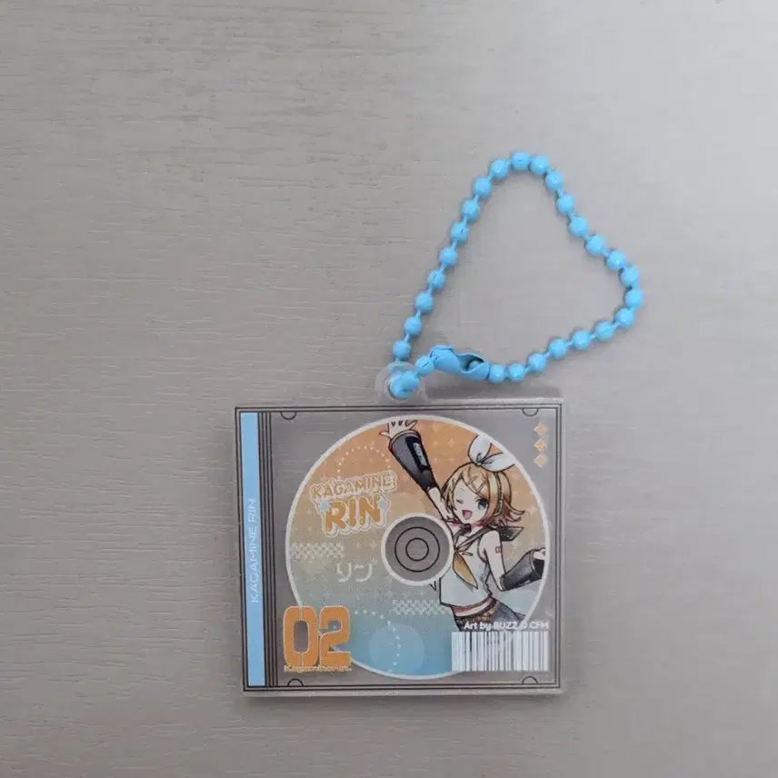[BUNJANG] Kagamine Rin CD Design Acrylic Keychain / 카가미네 린 아크릴 키링