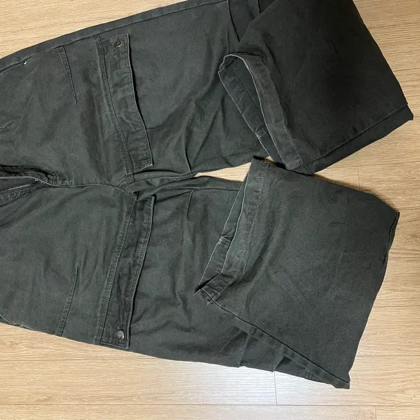 [BUNJANG] ETCE Cargo Pants Khaki L / ETCE 6포켓 카고 바지 카키 L (26ss)