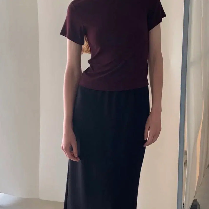 [BUNJANG] Letter Shop Letter Short Sleeve T-shirt / 레터 샵레터 반팔 티셔츠