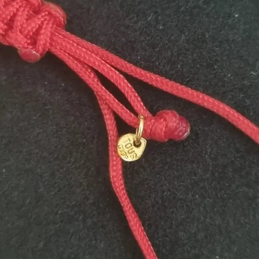 [BUNJANG] TOUS 24k Sweet Dolls Thread Strip Bracelet / TOUS 24k스윗돌스레드스트립팔찌