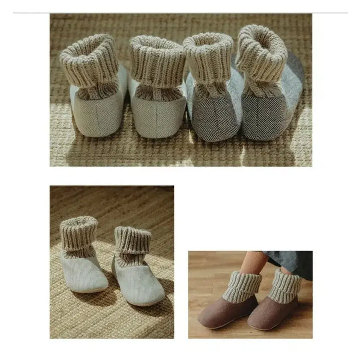 [SOLD OUT] 니트 토시 슬리퍼 실내화(265)