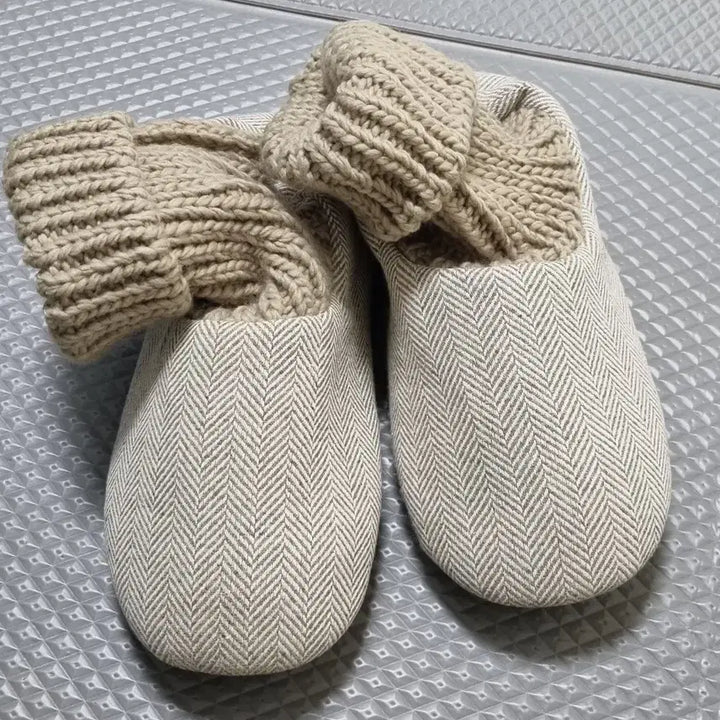 [SOLD OUT] 니트 토시 슬리퍼 실내화(265)