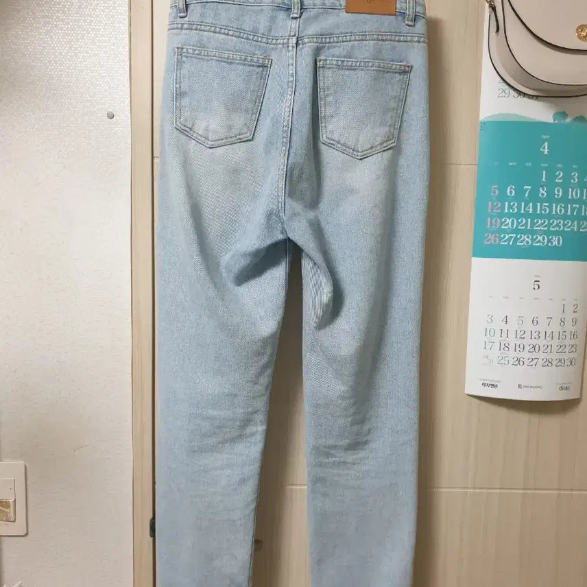 [BUNJANG] LAU Light Wash Jeans / 로렌하이(LAU)연청바지