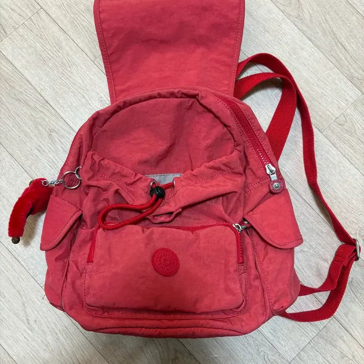 [SOLD OUT] 키플링 백팩 레드