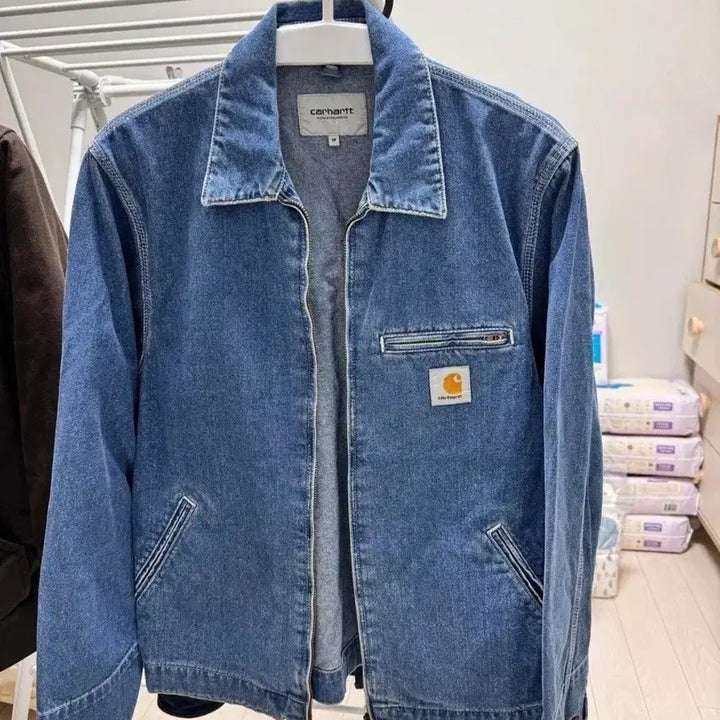 [SOLD OUT] [엔딩가] 칼하트 WIP 디트로이트 데님 자켓 M