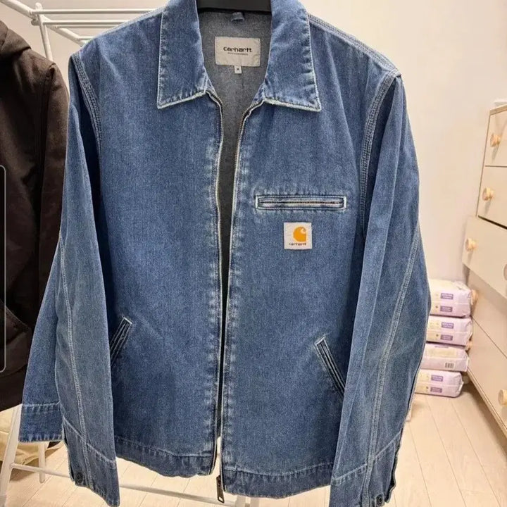 [SOLD OUT] [엔딩가] 칼하트 WIP 디트로이트 데님 자켓 M