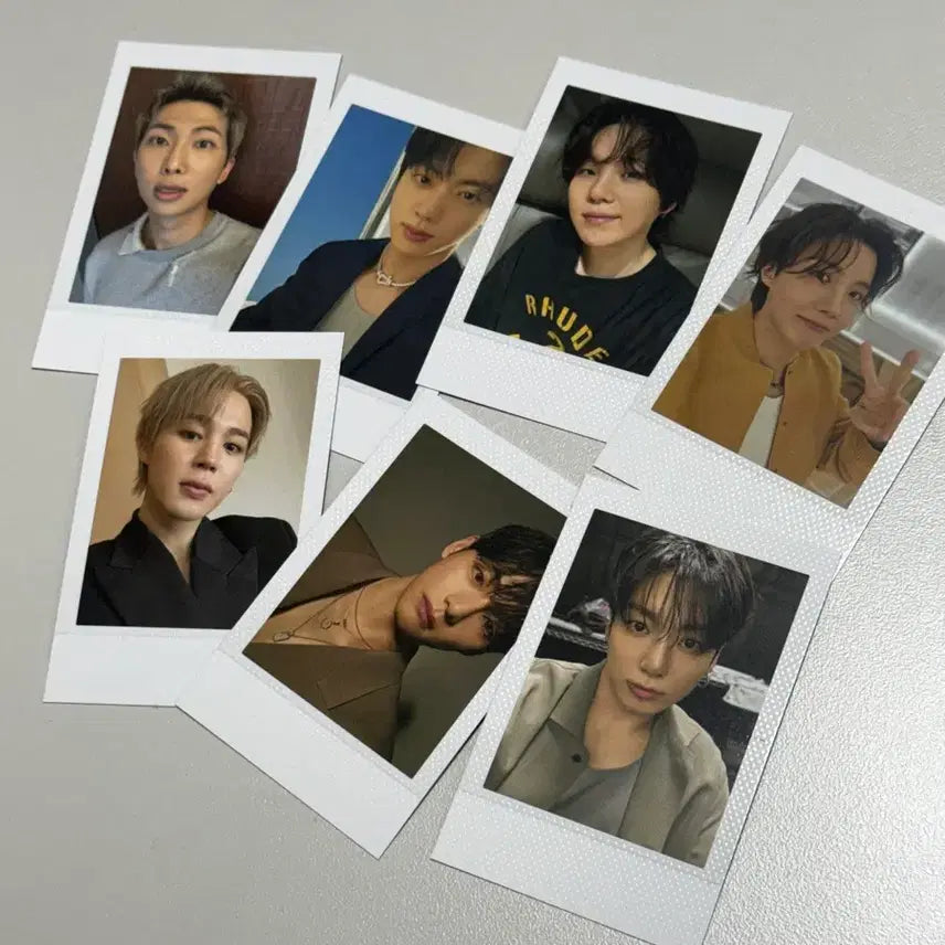 [BUNJANG] BTS Concert Polaroid Photocard Set / 방탄 콘서트 폴라로이드 포카세트