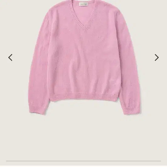 [BUNJANG] Sienne Mumu V-neck Knit_Pink / 시엔느 Mumu V-neck Knit_Pink