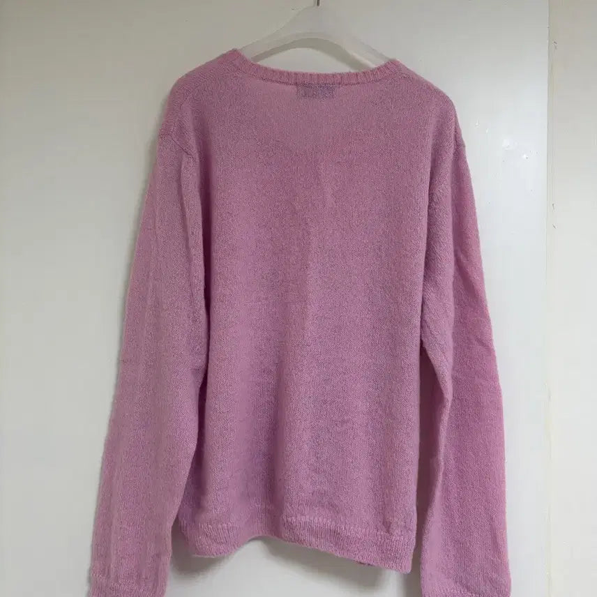 [BUNJANG] Sienne Mumu V-neck Knit_Pink / 시엔느 Mumu V-neck Knit_Pink
