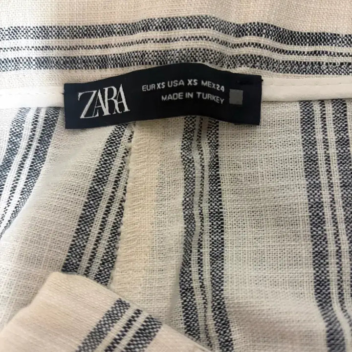 [BUNJANG] ZARA Linen Skirt Pants / 자라 린넨 스커트팬츠