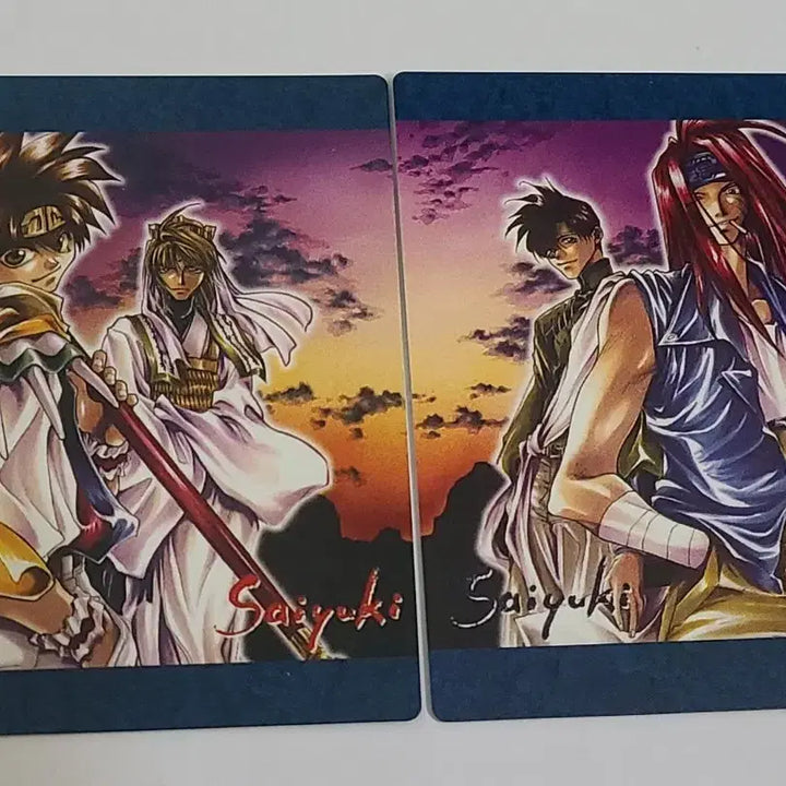 [BUNJANG] Saiyuki Illustration Card Set / 최유기 일러스트 카드 2장 세트