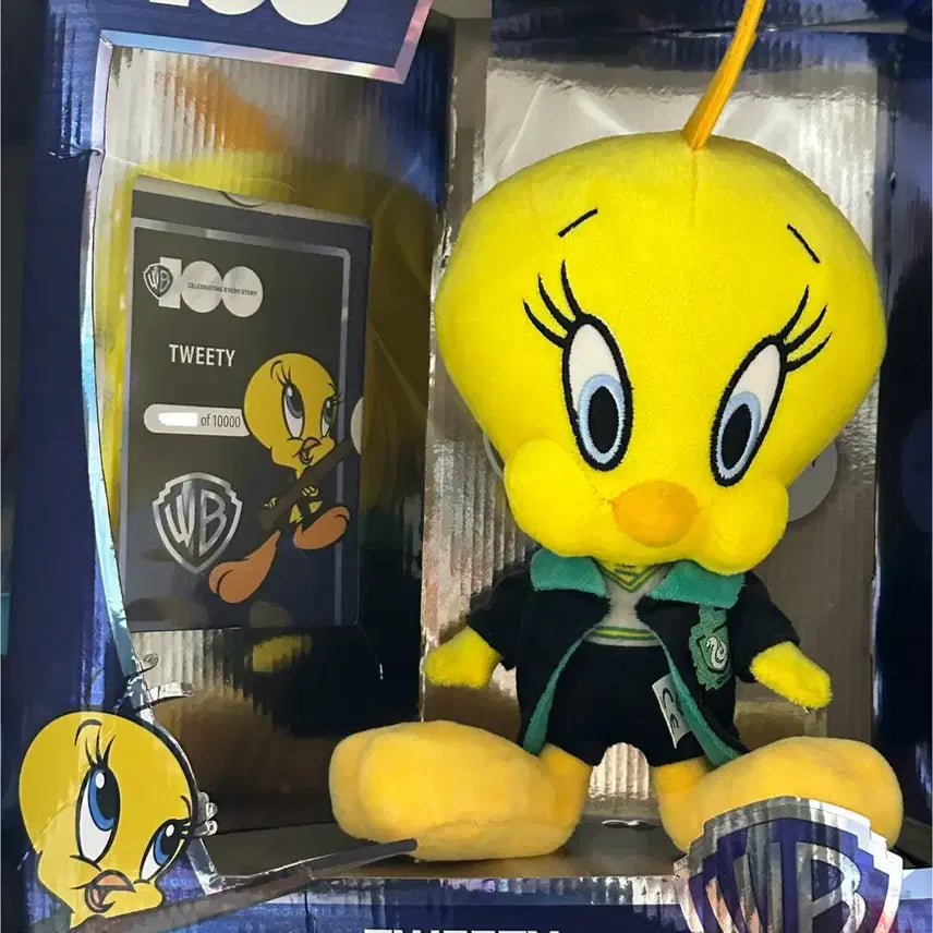 [BUNJANG] Tweety Slytherin Edition Plush / 트위티 한정판 플러시 - 슬리데린 기숙사 에디션