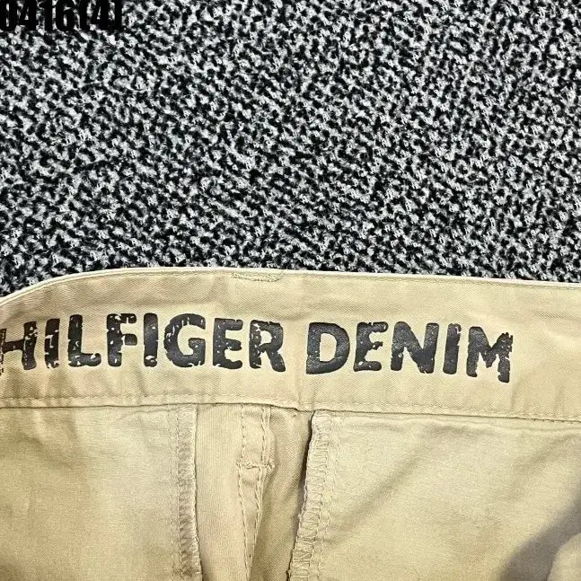 [BUNJANG] Tommy Hilfiger Beige Wide Denim Pants / 타미힐피거 데님 베이지 와이드 팬츠 0416(4)