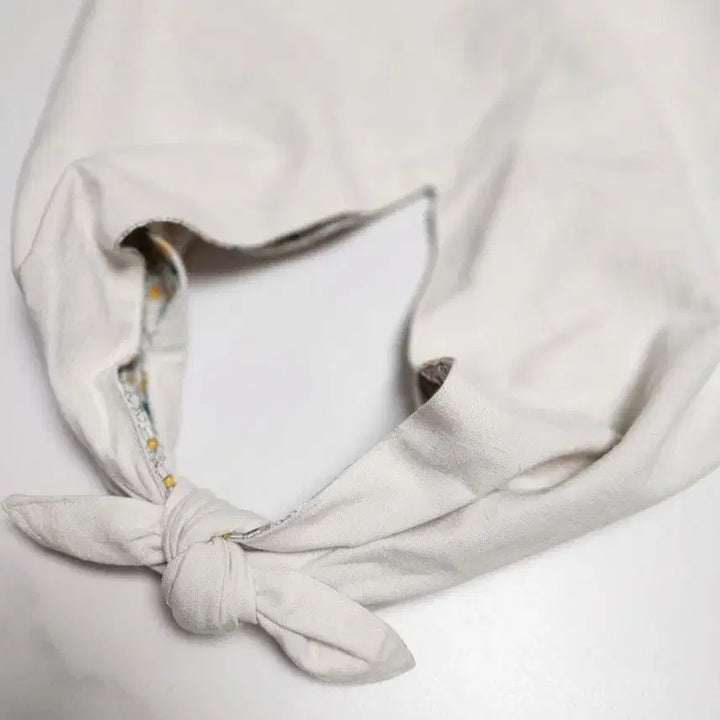 [BUNJANG] Handmade Linen Knotted Eco Bag / 린넨 핸드메이드 매듭 에코백