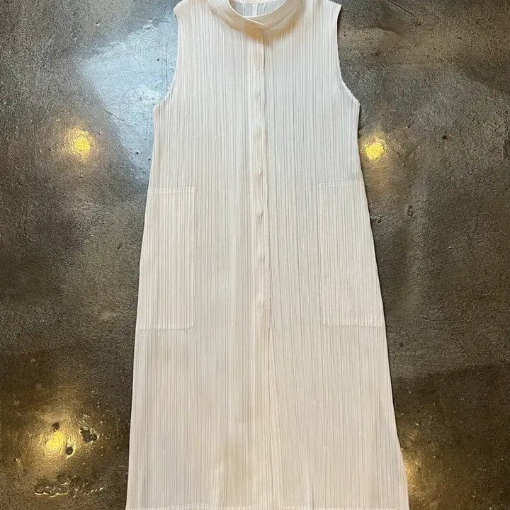 [BUNJANG] Issey Miyake Pleats Please Long Vest / 이세이미야케 플리츠플리즈 롱 베스트(정품)