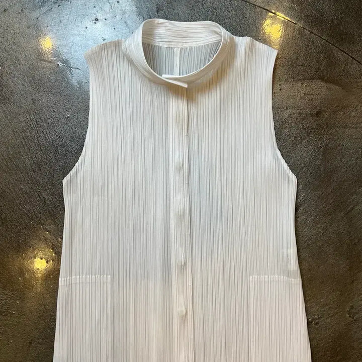 [BUNJANG] Issey Miyake Pleats Please Long Vest / 이세이미야케 플리츠플리즈 롱 베스트(정품)
