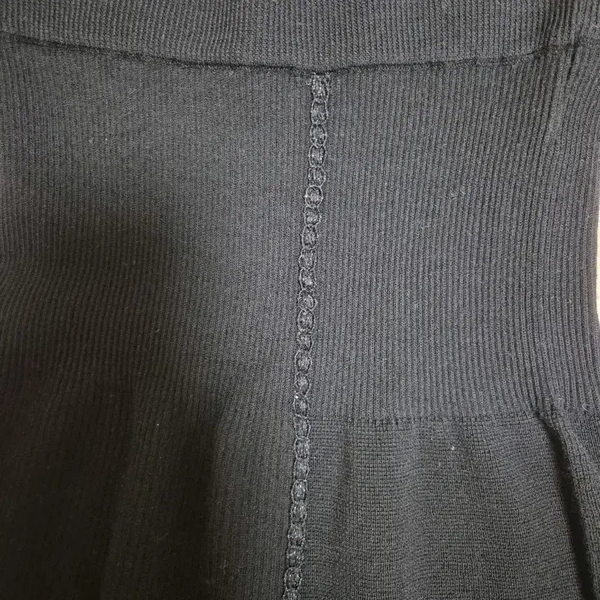 [BUNJANG] MINE Wool Knit High-Waist Skirt / [한섬 MINE] 마인 정품 울 니트 하이웨이스트 스커트