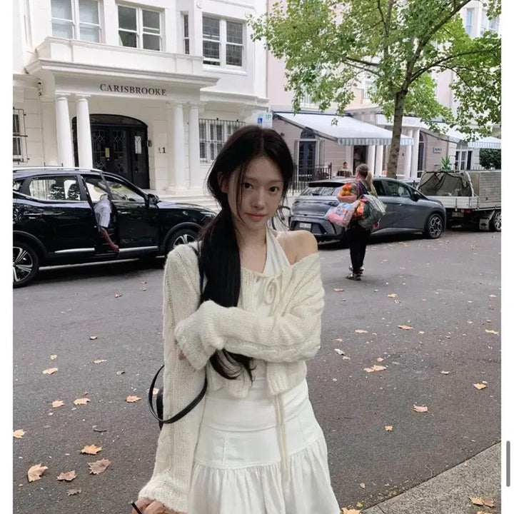 [BUNJANG] Leeds Blush Bolero Cardigan / 리즈 브러쉬 볼레로 가디건