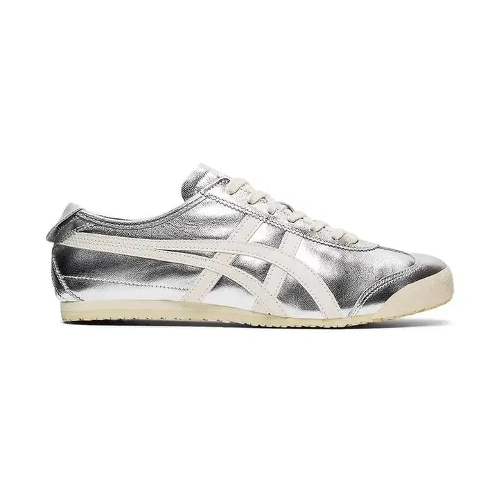 [BUNJANG] Onitsuka Tiger Mexico 66 Silver Off-White Sneakers / 오니츠카타이거 멕시코66 실버 오프화이트(240)