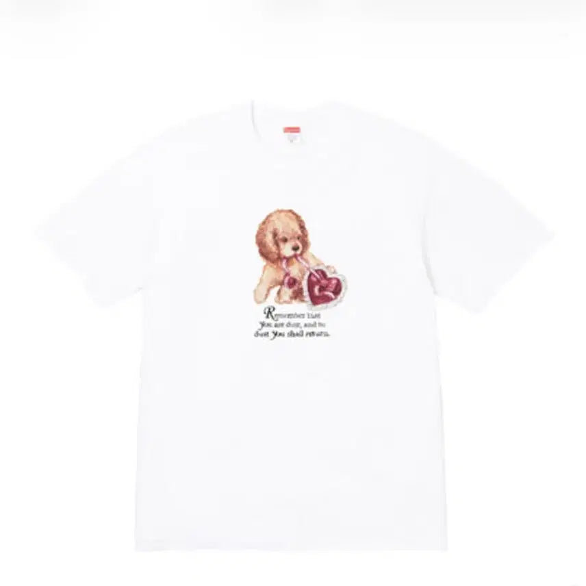 [BUNJANG] Supreme Dust Dog T-shirt S / 슈프림 더스트 강아지 티셔츠 S