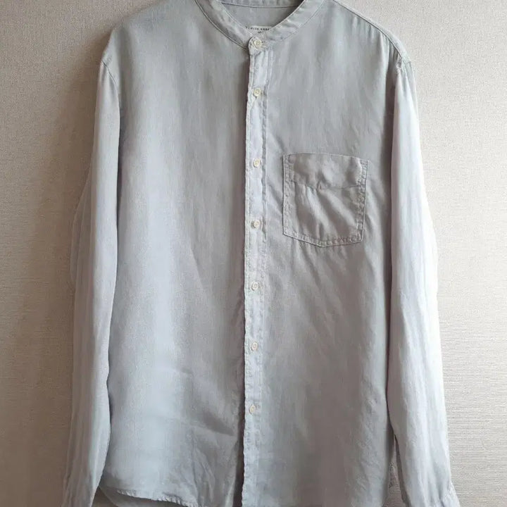 [BUNJANG] Club Monaco Linen Shirt - Gray / 클럽모나코 남성 린넨셔츠 그레이