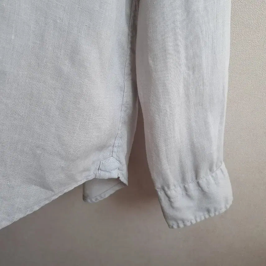 [BUNJANG] Club Monaco Linen Shirt - Gray / 클럽모나코 남성 린넨셔츠 그레이