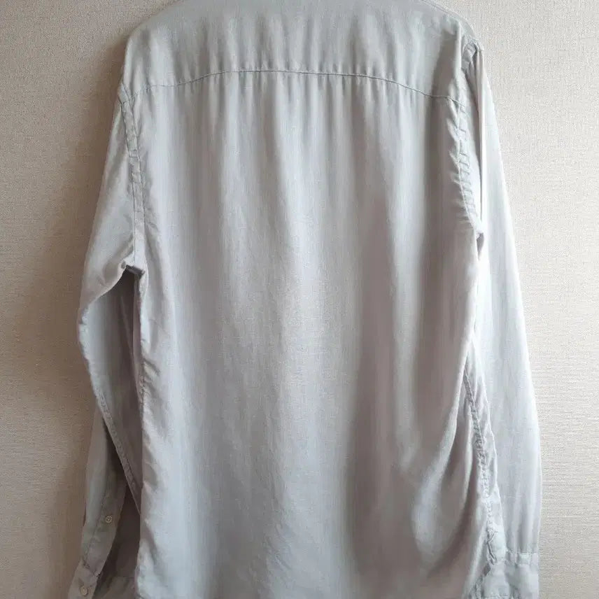 [BUNJANG] Club Monaco Linen Shirt - Gray / 클럽모나코 남성 린넨셔츠 그레이