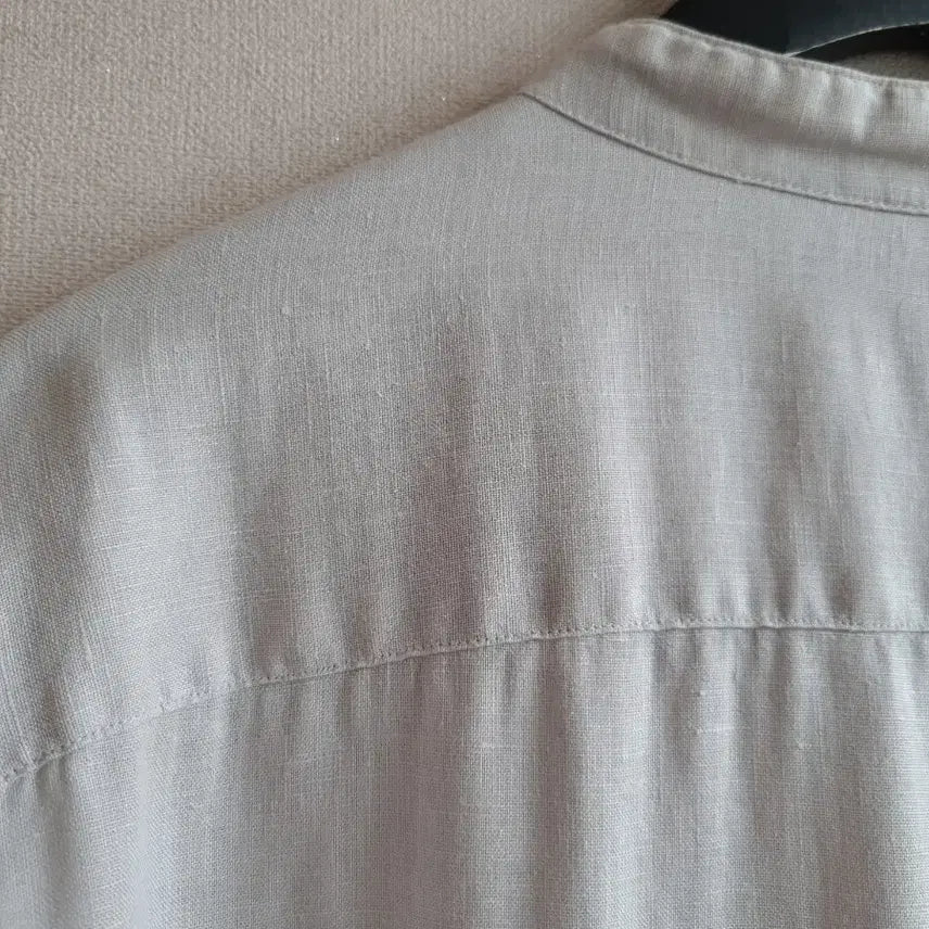 [BUNJANG] Club Monaco Linen Shirt - Gray / 클럽모나코 남성 린넨셔츠 그레이