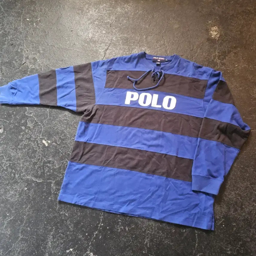 [BUNJANG] Polo Sport Rugby Shirt / 폴로 긴팔