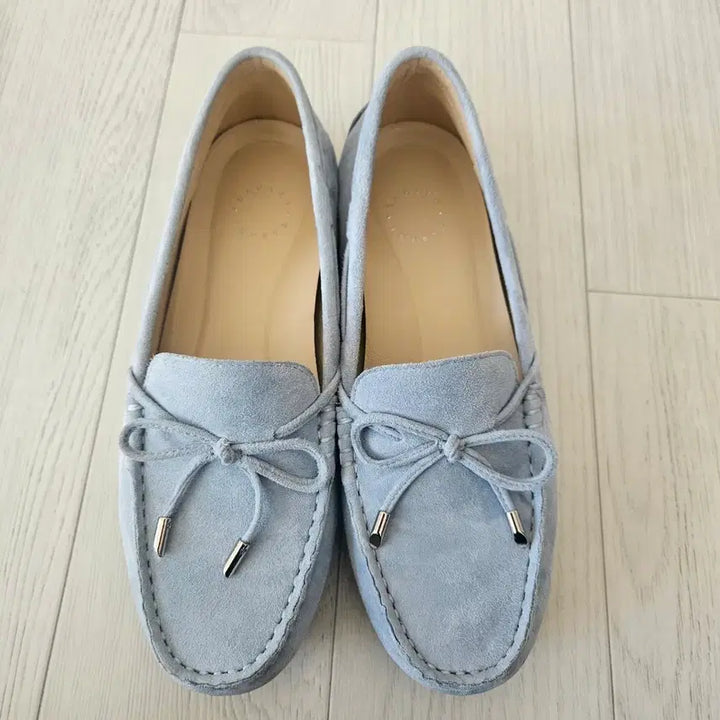 [BUNJANG] Barbara Suede Ribbon Moccasins / 바바라 모카신