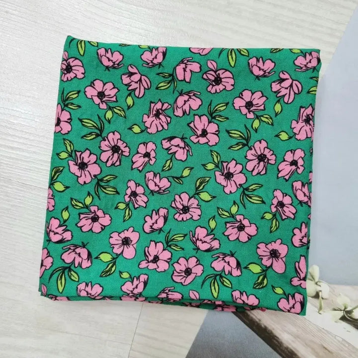 [SOLD OUT] 꽃무늬 손수건 스카프 2종 세트