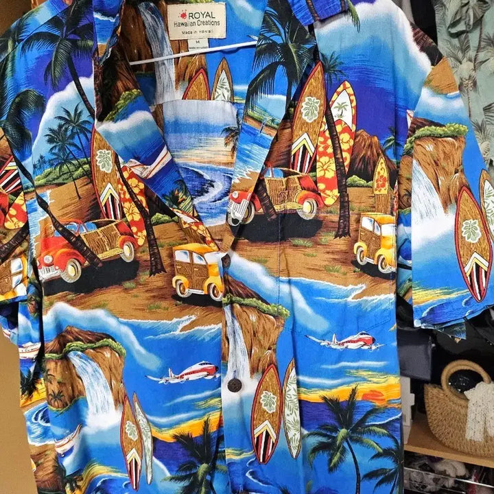 [BUNJANG] Hawaiian Shirt (Size M) / 하와이안 셔츠m사이즈