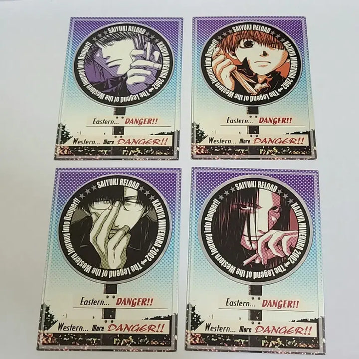[BUNJANG] Genshin Impact Illustration Card Set (4 Types) / 최유기 일러스트 카드 4종 세트