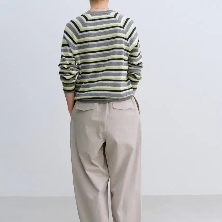 [SOLD OUT] 문달 Cotton Volume Tuck Pants in Gray
