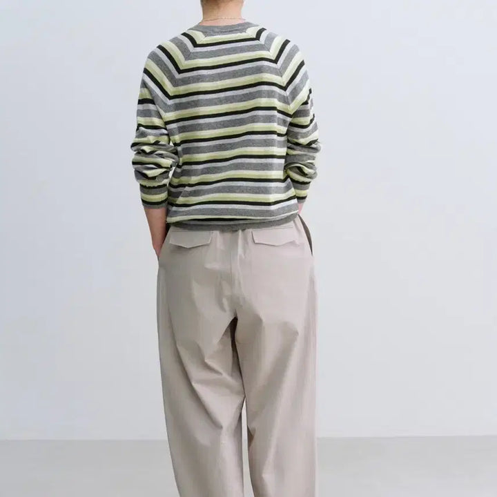 [SOLD OUT] 문달 Cotton Volume Tuck Pants in Gray