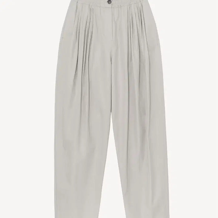 [SOLD OUT] 문달 Cotton Volume Tuck Pants in Gray
