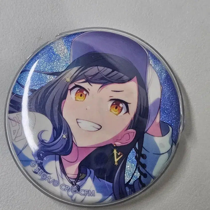 [BUNJANG] Project Sekai An Shiraishi Glitter Can Badge Flyer Vivit BAD Squad / 프세카 시라이시 안 글리터 캔뱃지 플라이어 비배스