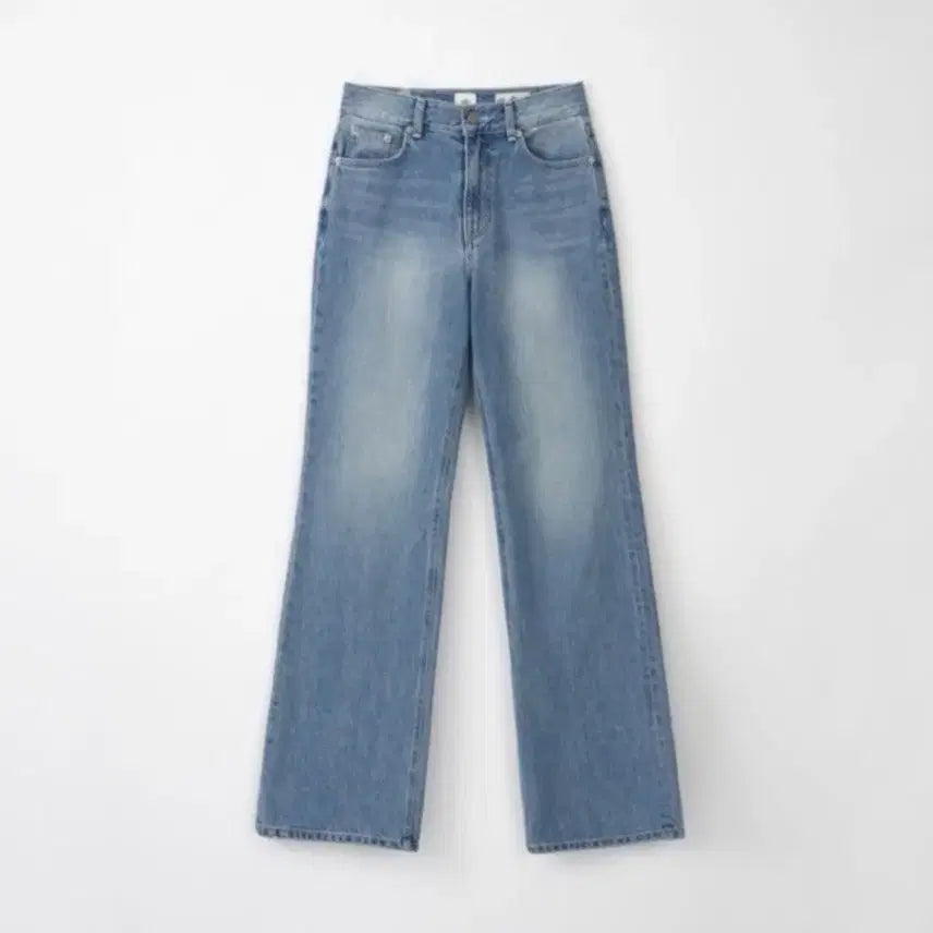 [BUNJANG] Sie Lena Cotton Flare Jeans Washed Blue Standard MM / 시에 레나 코튼 플레어 진 워시드블루 /스탠다드 MM사이즈